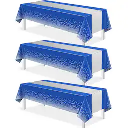 Blue Silver-108" x 54" (Rectangular)