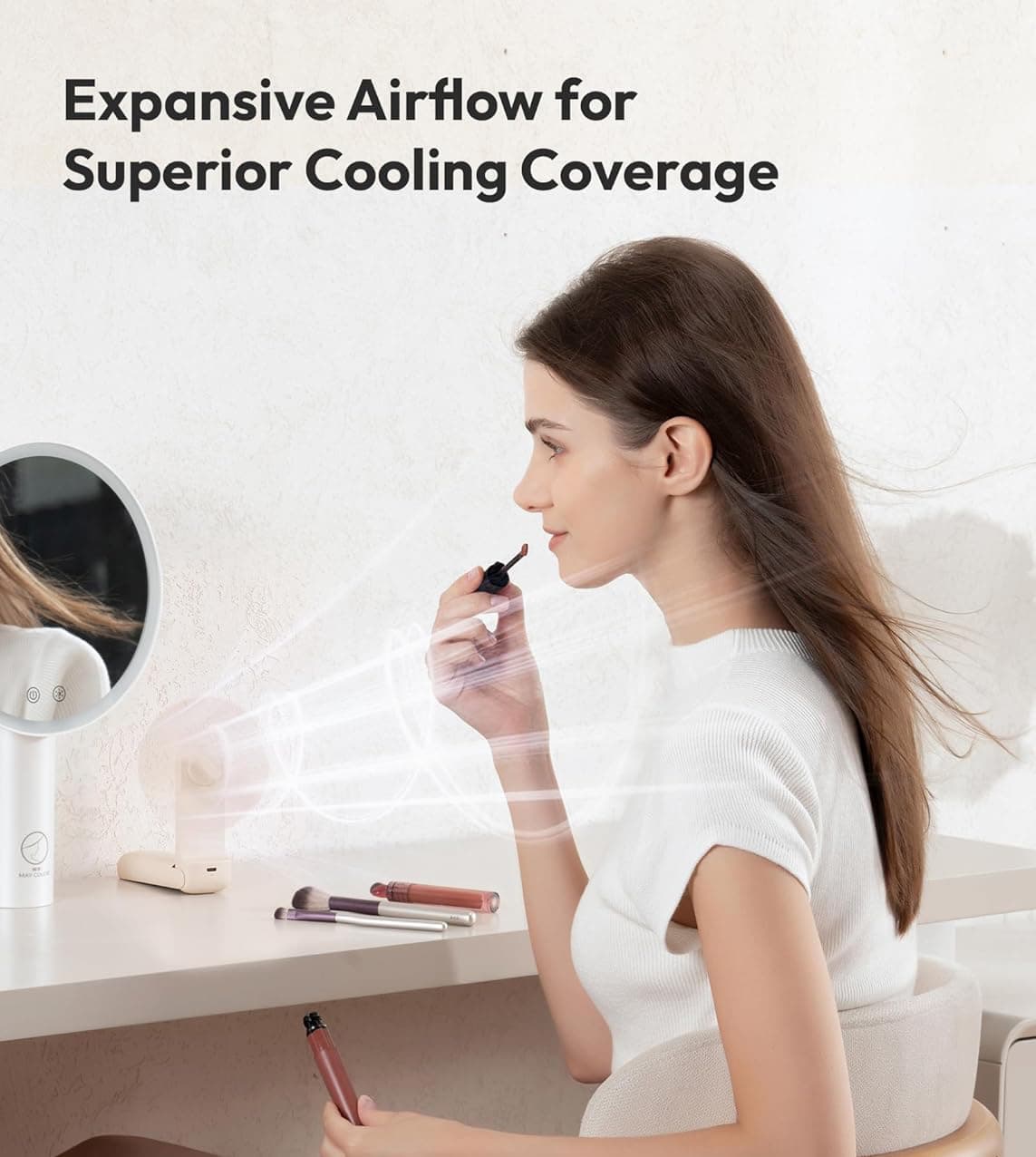 Expansive Airflow for Superior Cooling Coverage