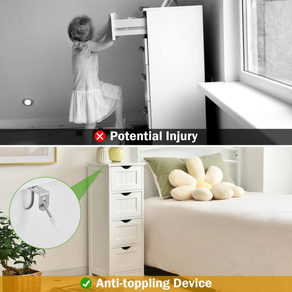 Potential Injury  
Anti-toppling Device