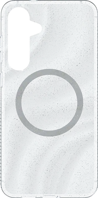 ZAGG - Milan Snap Case + Magnet - Samsung Galaxy S25+ - GLITTER SILVER