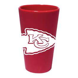 WinCraft - Kansas City Chiefs 16oz. Team Color Silicone Pint Glass - Multicolor