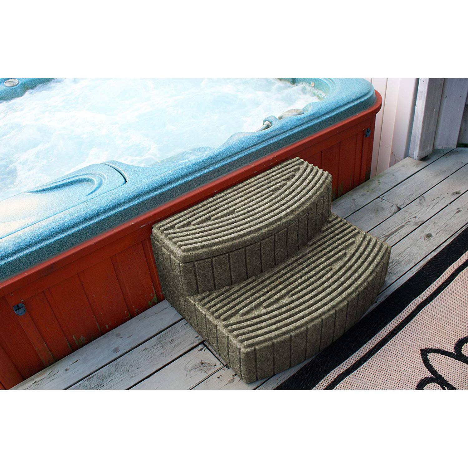 Alt View 4. Good Ideas - Good Ideas Sora Steps Lightweight Outdoor and Indoor Storage Step, Sandstone - Sandstone.