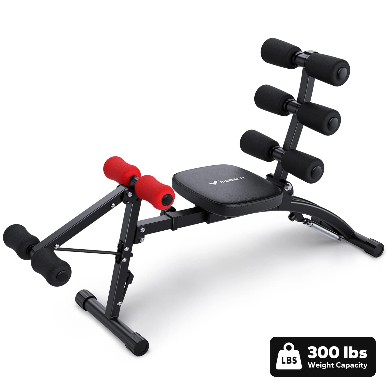 NEW MERACH Ab Trainer Abdominal Workout Bench Exerciser Home