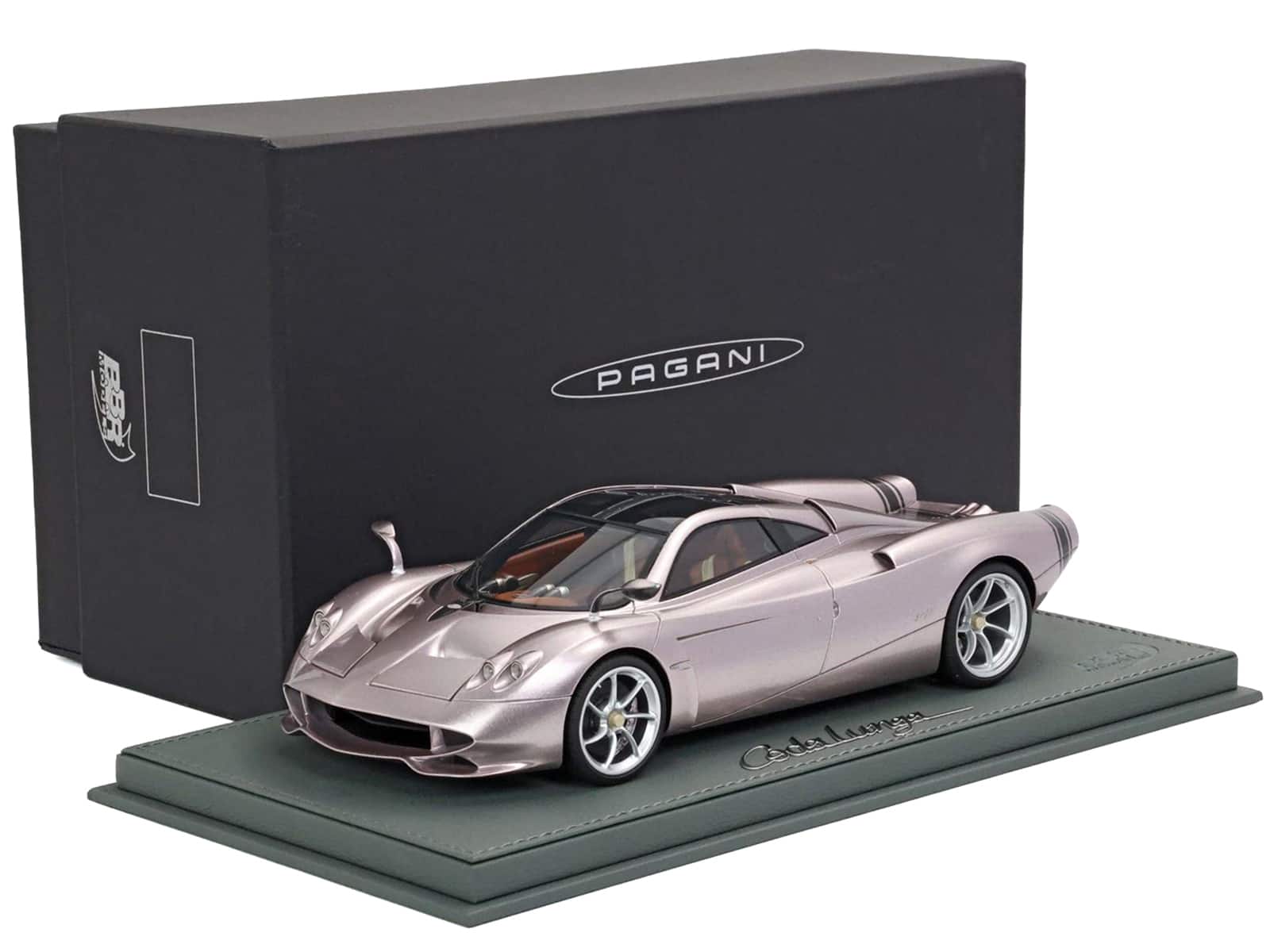 Pagani Huayra Codalunga Iridescent Bronzo Aymara Bronze Metallic w/Black Top & DISPLAY CASE Ltd Ed 1/18 Model Car by BBR price history on PriceWatchPro