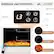 MATERIALS AND FUNCTIONS
- Control Panel
- Flames Control
- Main Power
- Heater
- Timer
- Heated Air Vents
- Tempered Glass Screenel
- Realistic Charcoal