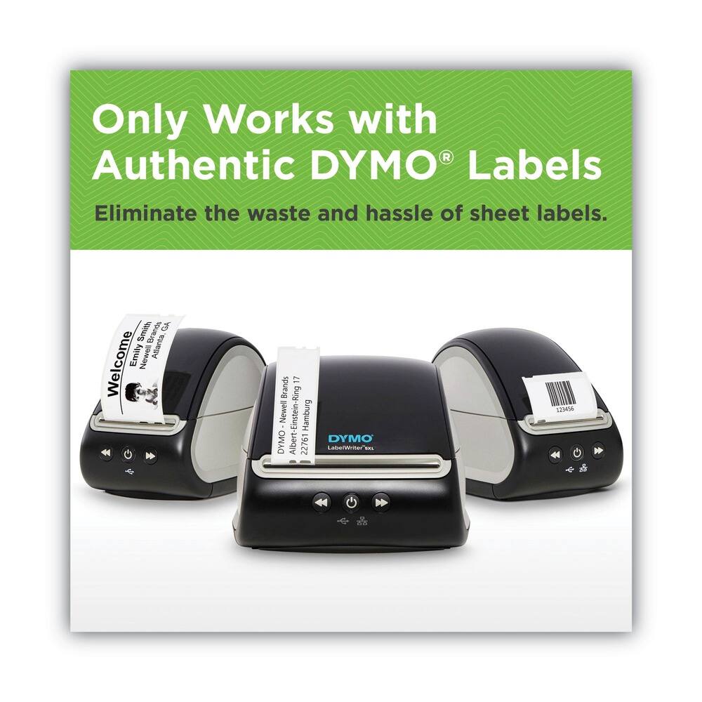 Only Works with Authentic DYMO® Labels  
Eliminate the waste and hassle of sheet labels.  

Smith Brands GA Emily Newell Atlanta Welcome  
17 Brands -Ring Newell Albert-Einstein-Ring Einstein Hamburg  
DYMO DYMO Allbert 22761 LabelWriter 52MN 20E