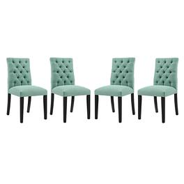 Duchess Fabric Dining Chair Set of 4 by Modway - Laguna
