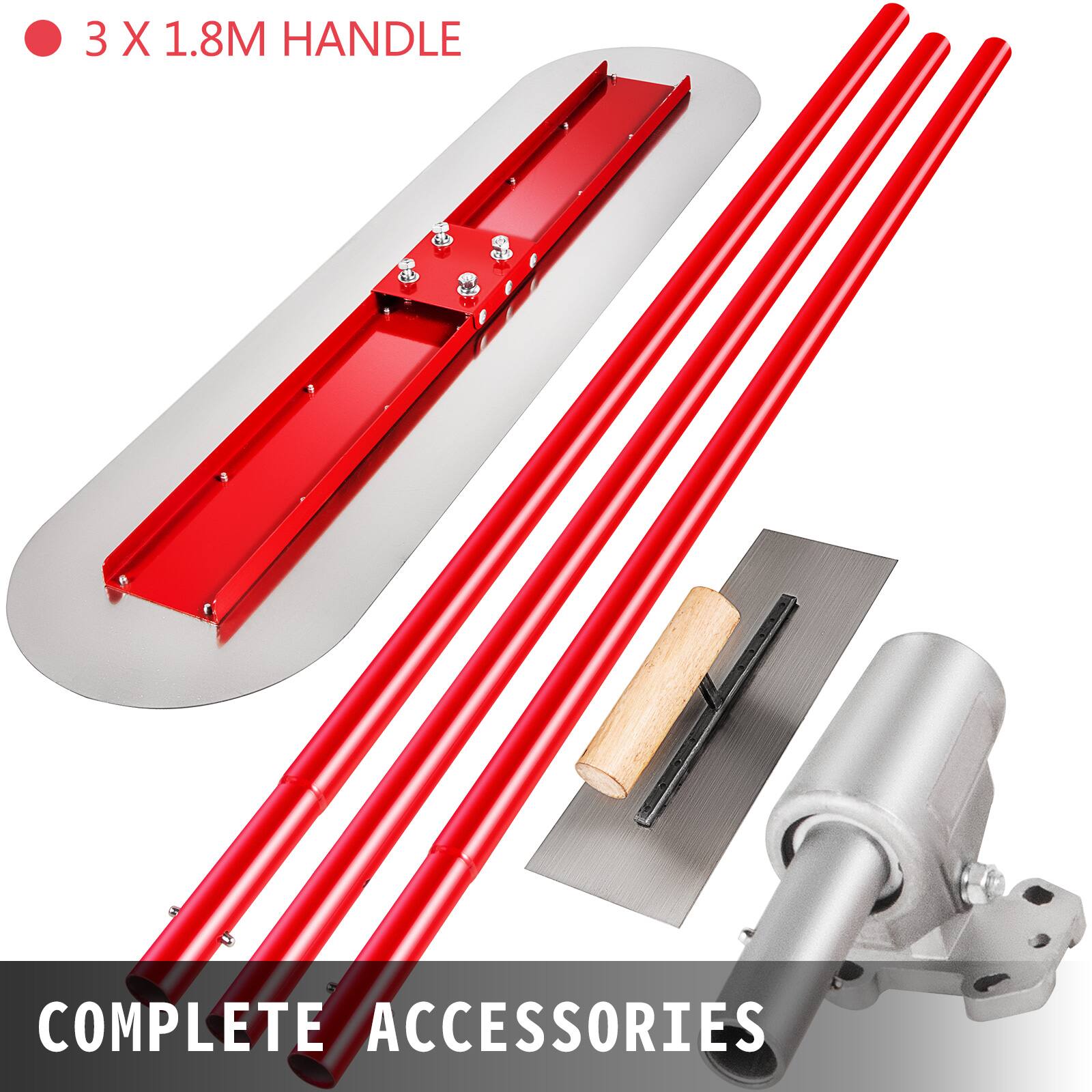 3 X 1.8M HANDLE  
COMPLETE ACCESSORIES