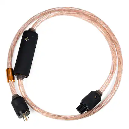 Front. iFi Audio - iFi Audio SupaNova High-Performance Active Power Cable - 5.9 ft. - Copper.