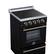 Alt View 3. Forno Appliances - Loiano 2.3 Cu. Ft. Freestanding Electric Range with Storage Drawer - Black.