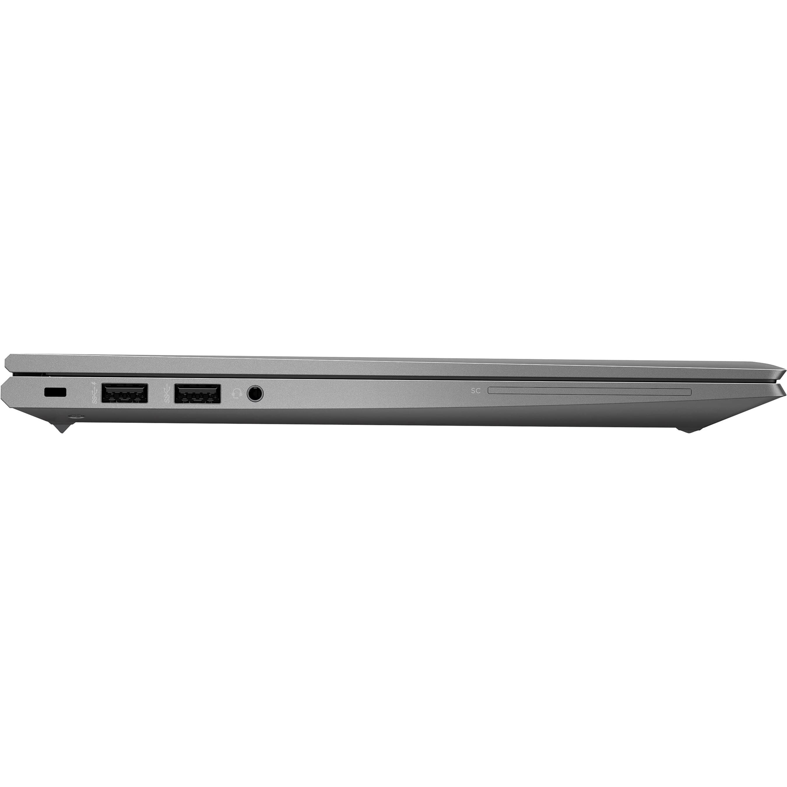 Alt View 12. HP - ZBook Firefly 15 G7 15.6" Refurbished Laptop - Intel 10th Gen Core i7 with 32GB Memory - Intel UHD Graphics - 1TB SSD - Gray.