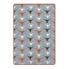 Pegasus - Texas Longhorns 66" x 95" Oversized Logo Roll Ultra Cozy Blanket - Multicolor