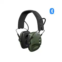 ISOtunes - DEFY Slim BT Electronic Earmuffs with Bluetooth, 21 NRR, OD Green