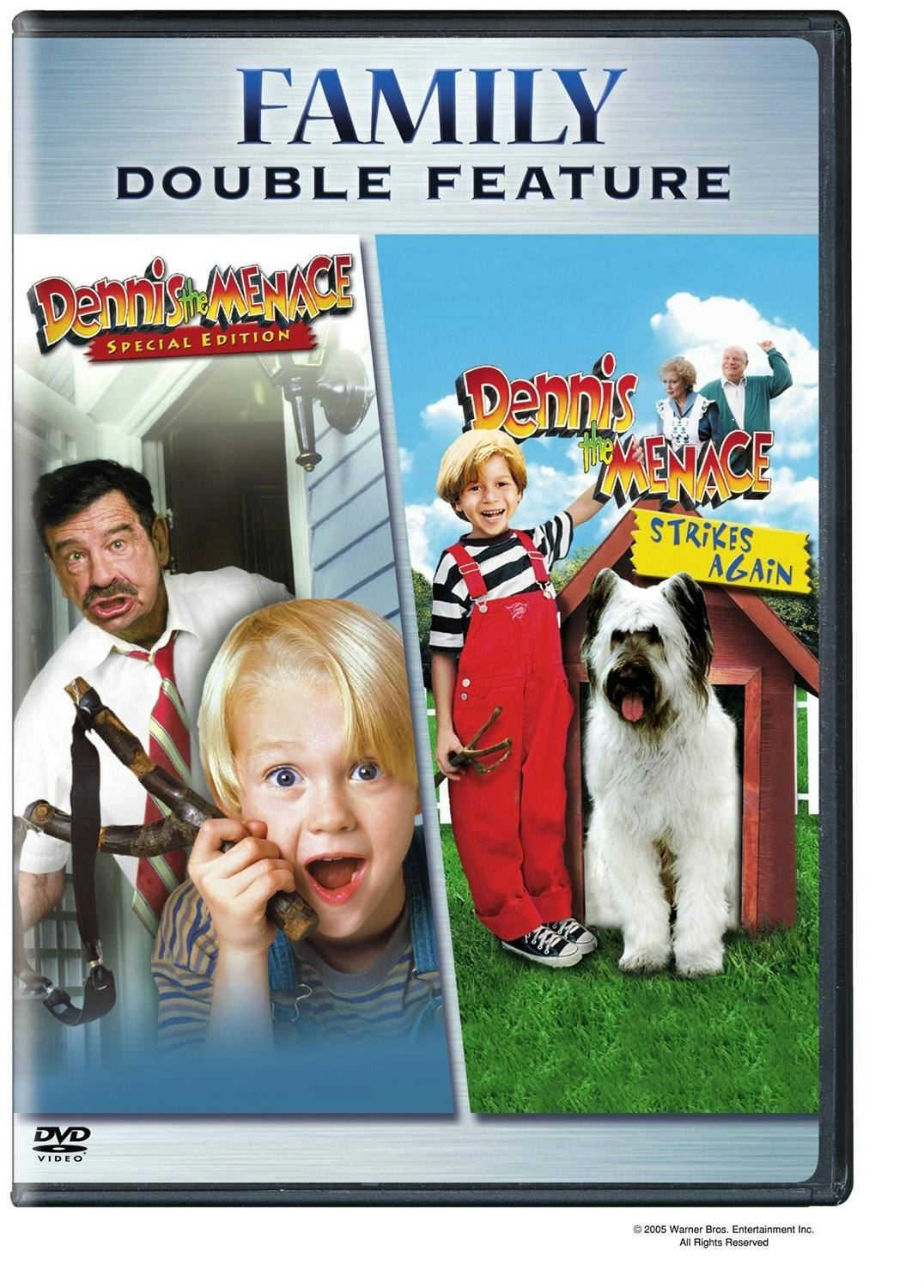 Front. Dennis the Menace/Dennis the Menace Strikes Again (DVD Double Feature) [DVD].