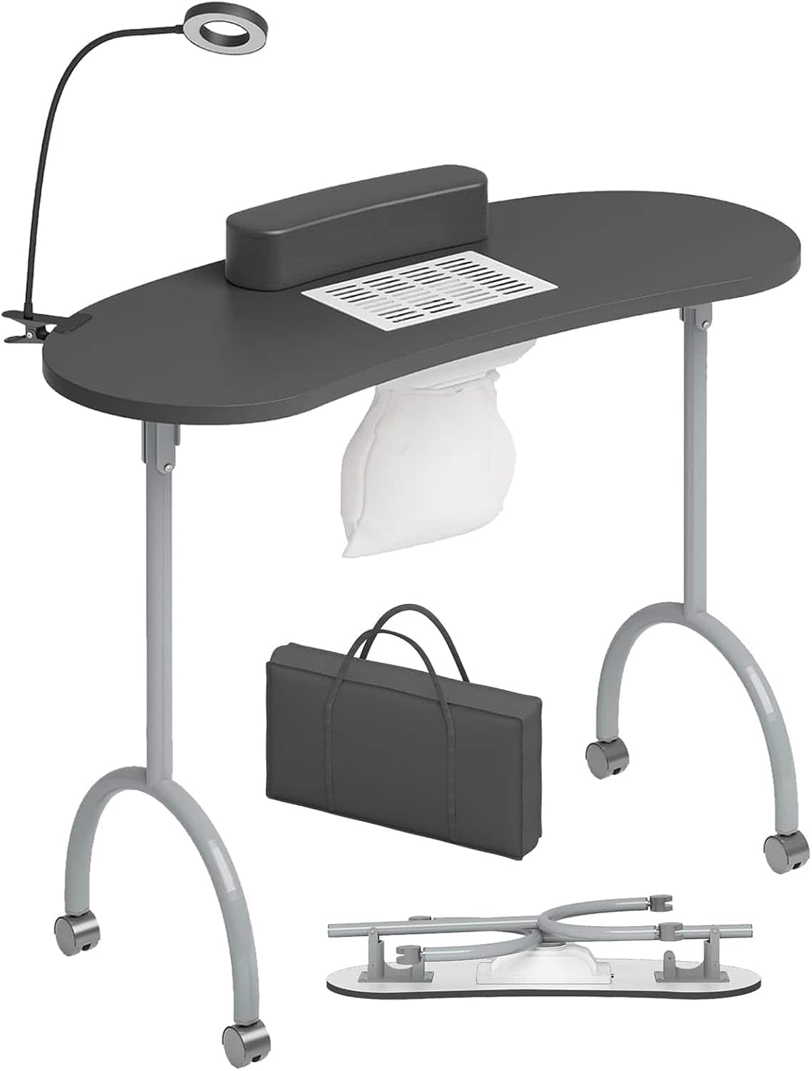 Circus Cirle - Portable Manicure Nail Table, Foldable Manicure Table