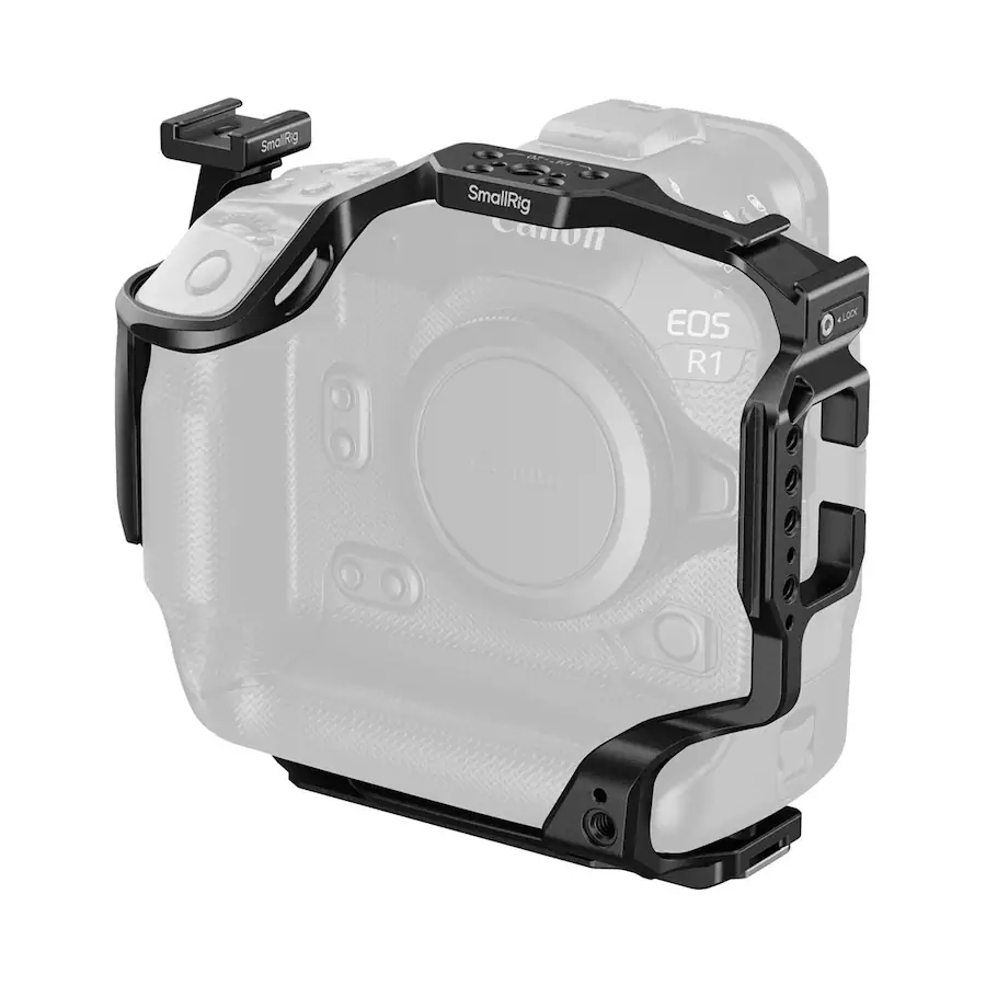 Camera Full Rig Set Smallrig Full Camera Cage for Canon EOS R1, Black - Best Buy