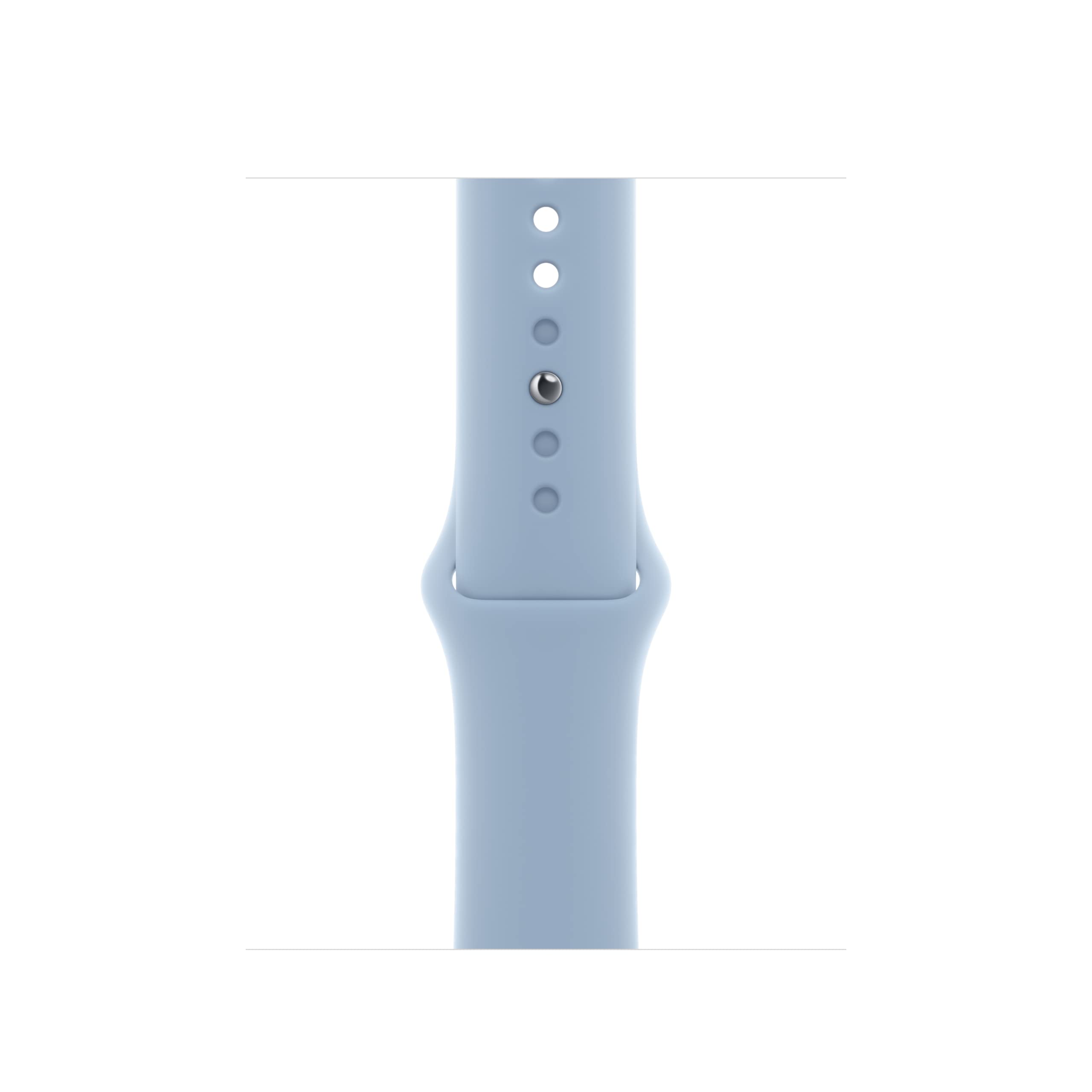 Front. Apple - Apple Watch Band - Cinturino Sport - 41 mm - Cielo - One Size - Blue.