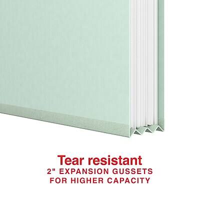 Tear resistant  
2" Expansion Gussets for Higher Capacity