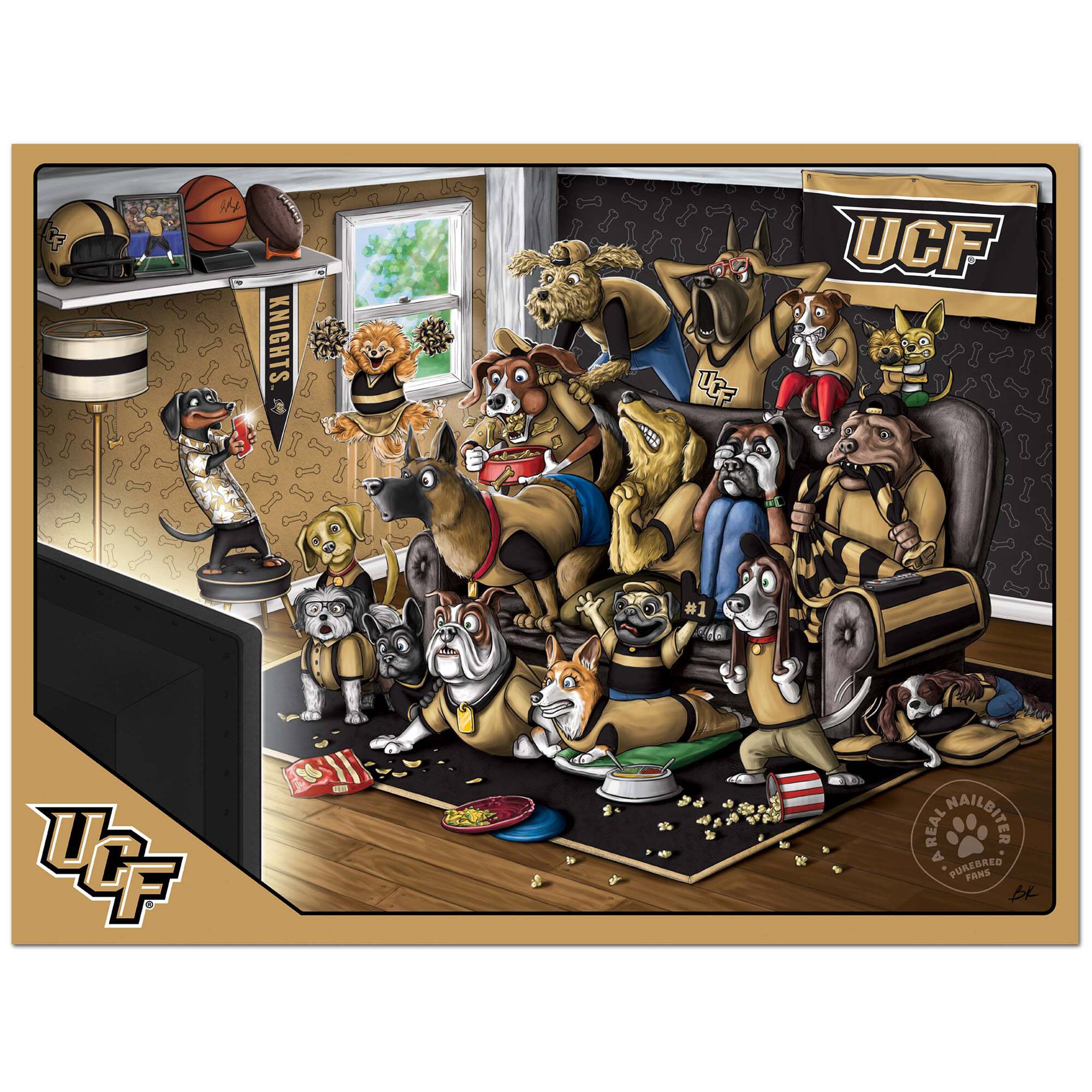 UCF #1 ULF REAL NAILBITER A FURBRED FANS