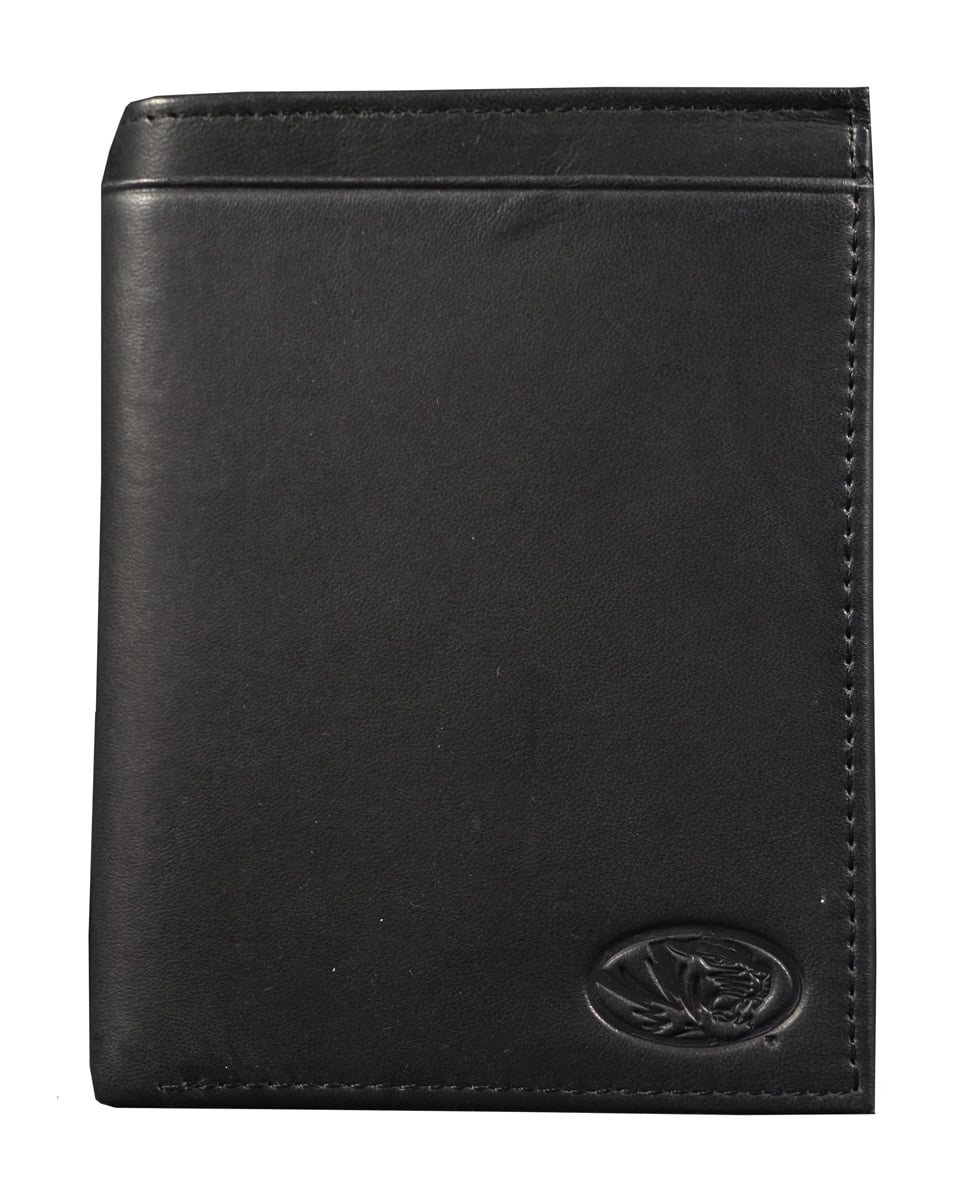 Rico Industries - Missouri MIZZOU Tigers RFID Blocking Traveling Passport Leather Wallet - Multi