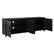 Alt View 1. CorLiving - CorLiving - Virlomi Collection TV Stand with Enclosed Cabinets for Most TVs up to 85" - Black Ravenwood.