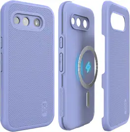 TUDIA - MergeGrip Series Dual Layer Phone Case for Google Pixel 10a with Magnetic Compatibility – - Lavender