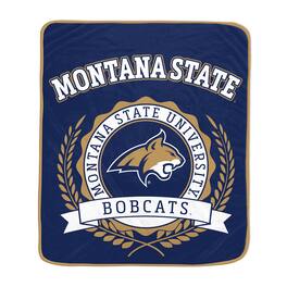 Pegasus - Montana State Bobcats 50" x 60" University Crest Ultra Soft Blanket - Multicolor