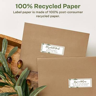 100% Recycled Paper  
Label paper is made of 100% post-consumer recycled paper.

Elizabethtown  
776 Black Dalles, Elizabethtown, TX 75247

Los Angeles  
721 Y. Berkshire Hollywood, CA 92505