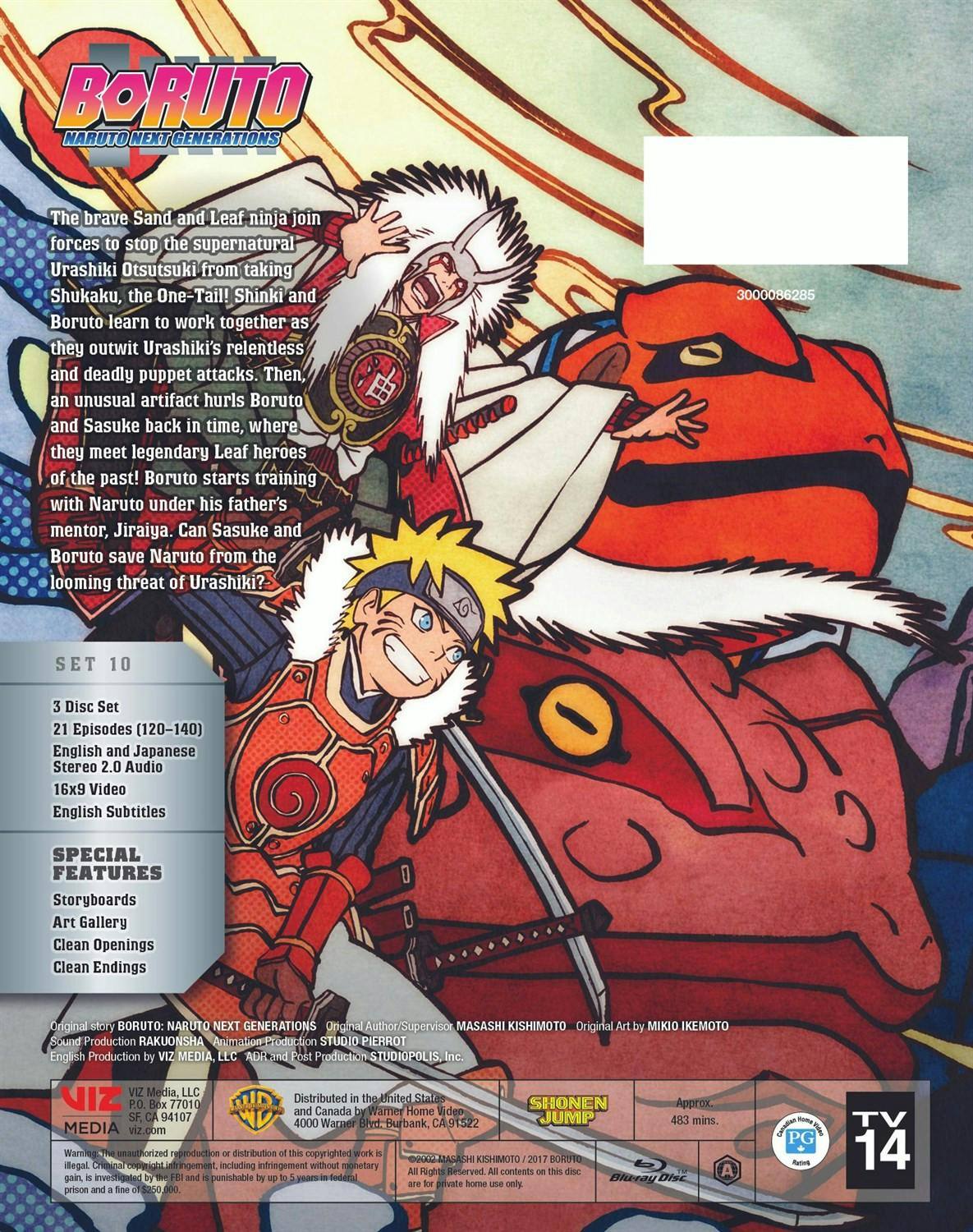 Back. Boruto - Naruto Next Generations: Boruto Back in Time (Box Set) [Blu-ray].