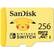 SanDisk 256 Micro SD Switch XC I