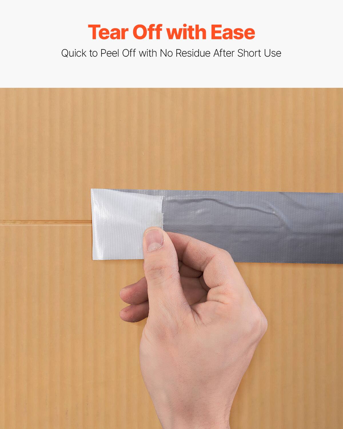 Tear Off with Ease

Quick to Peel Off with No Residue After Short Use