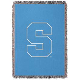 Chad & Jake - Syracuse Orange Woven Blanket - Blue