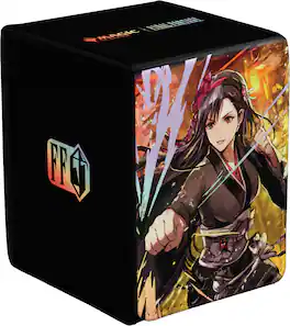 Ultra PRO - Magic: The Gathering Final Fantasy Tifa Lockhart Alcove Flip Deck Box