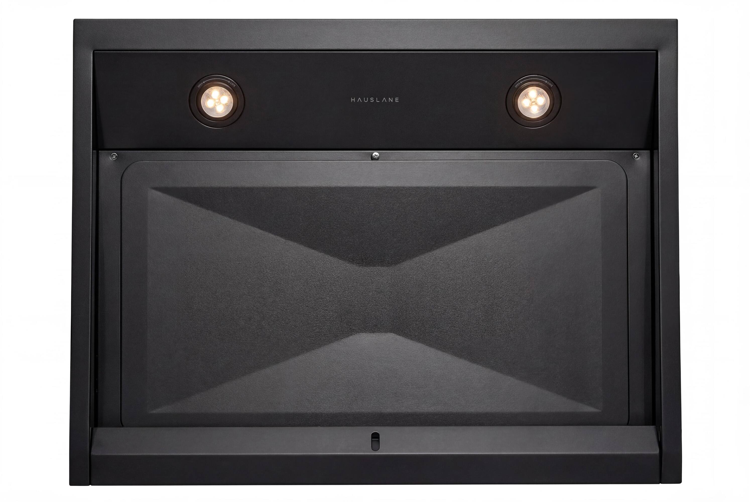 Alt View 4. Hauslane - Hauslane UC-PS38 30-in Ducted Undercabinet Range Hood with Steam Clean - Black.