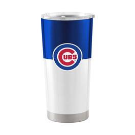 Logo Brands - Chicago Cubs 20oz. Colorblock Stainless Tumbler - Multicolor
