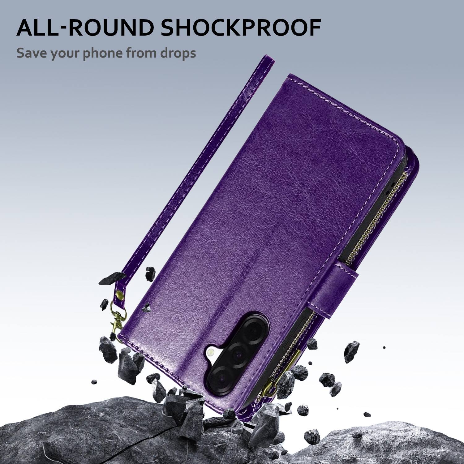 ALL-ROUND SHOCKPROOF  
Save your phone from drops