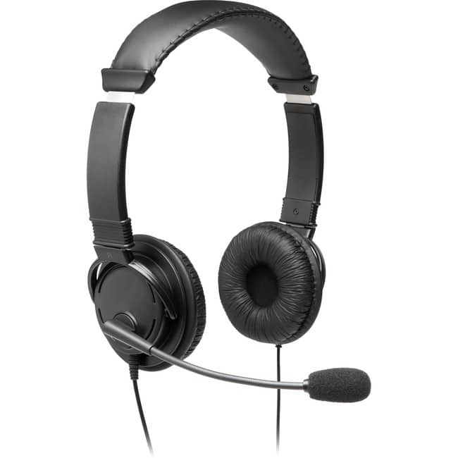Kensington - Classic USB-A Headset with Mic - Stereo - USB Type A - Wired - Over-the-head - Binaural - Circumaural - 6 ft - Unknown