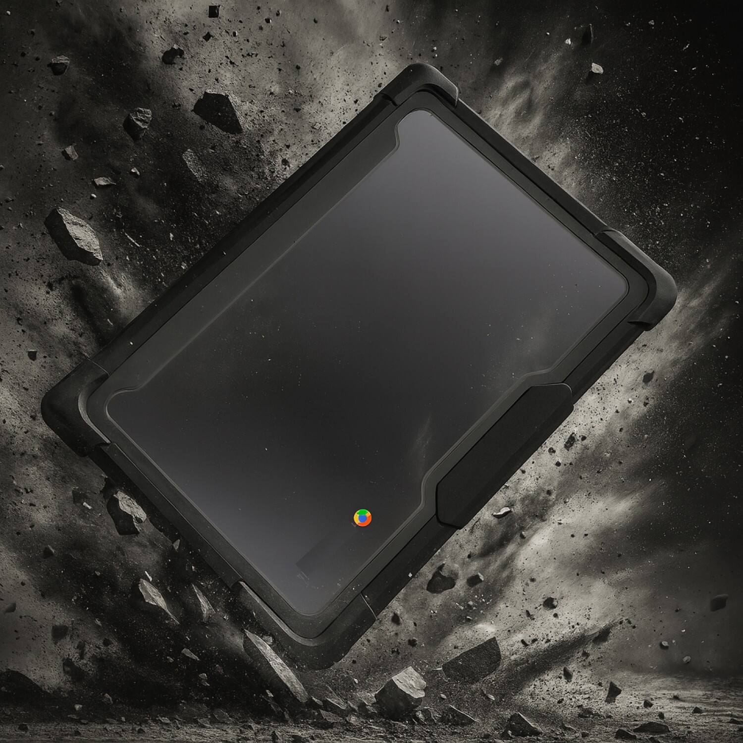 Back. SaharaCase - Lenovo 100E/100W Gen 3 Chromebook 11.6-inch Case | Pro Shield Design | Shock-Absorbing Corners | Venture Series - Clear/Black.