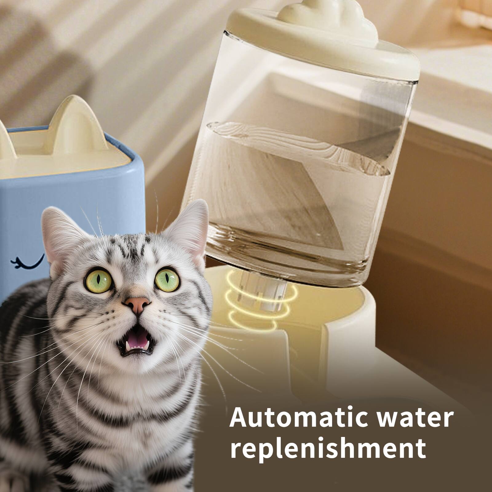 Automatic water replenishment