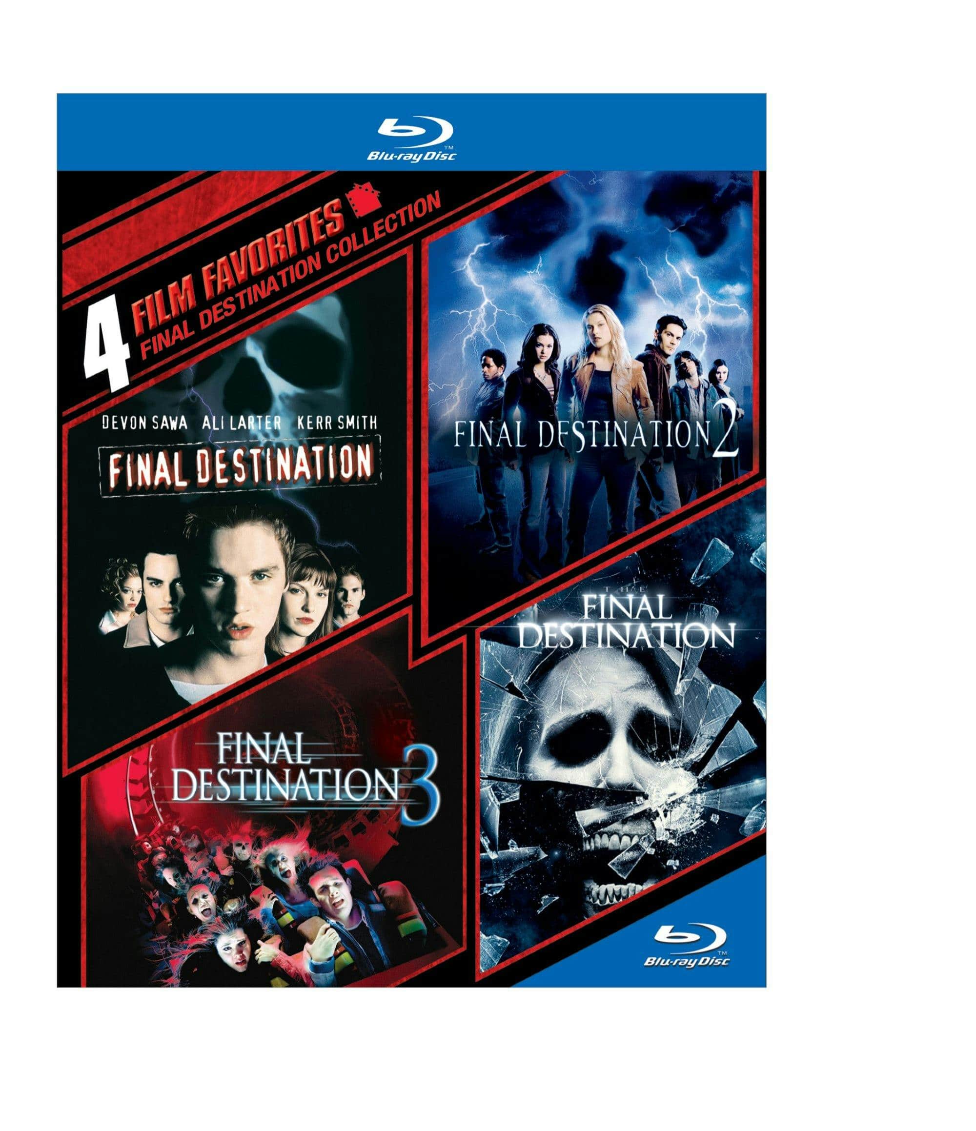 Front. Final Destination Quadrilogy (Box Set) [Blu-ray].