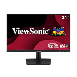 ViewSonic - Refurbished Excellent - VA2409M IPS 1080p adaptive Sync 24" Monitor (CR) - Black