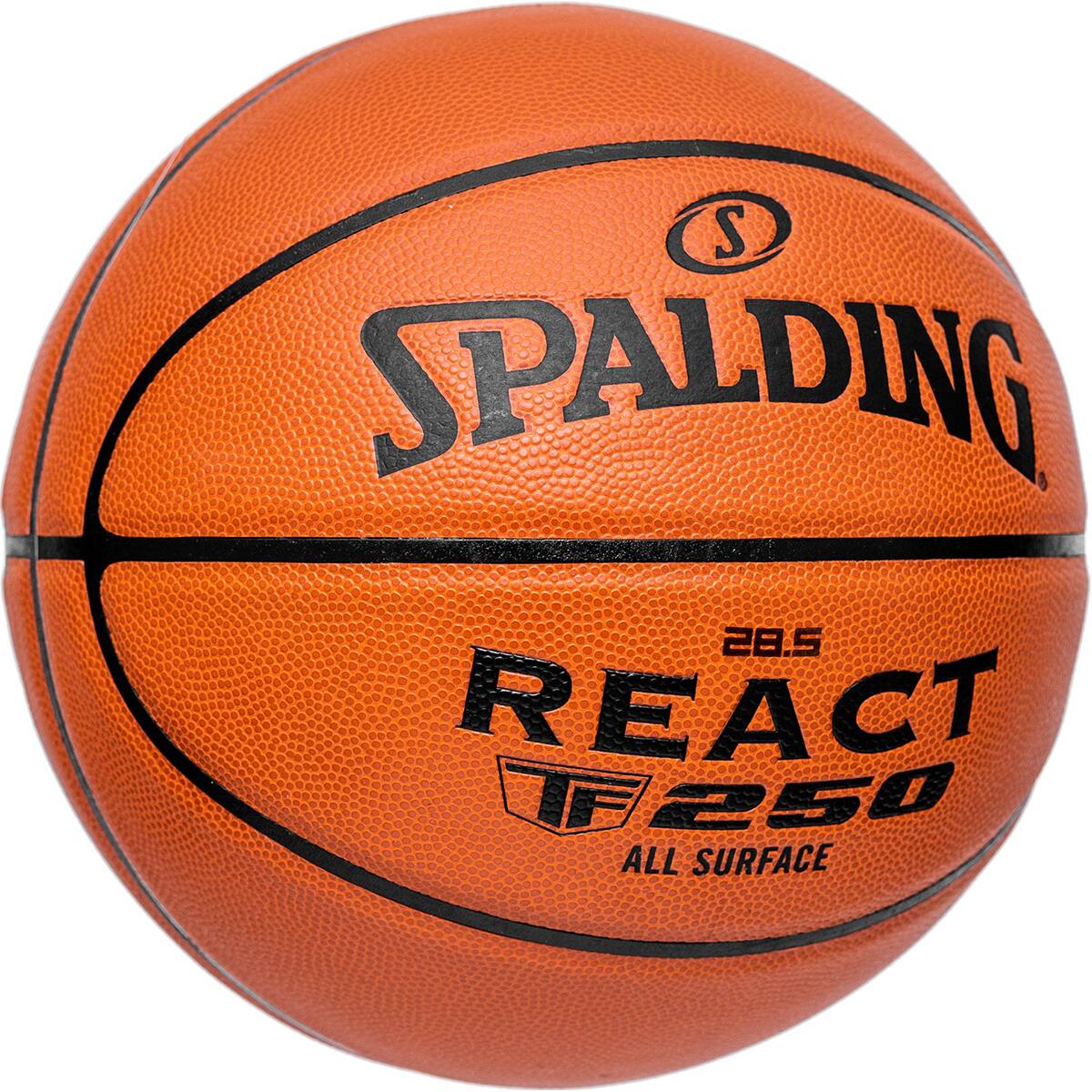 SPALDING  
28.5  
REACT  
TF 250  
ALL SURFACE