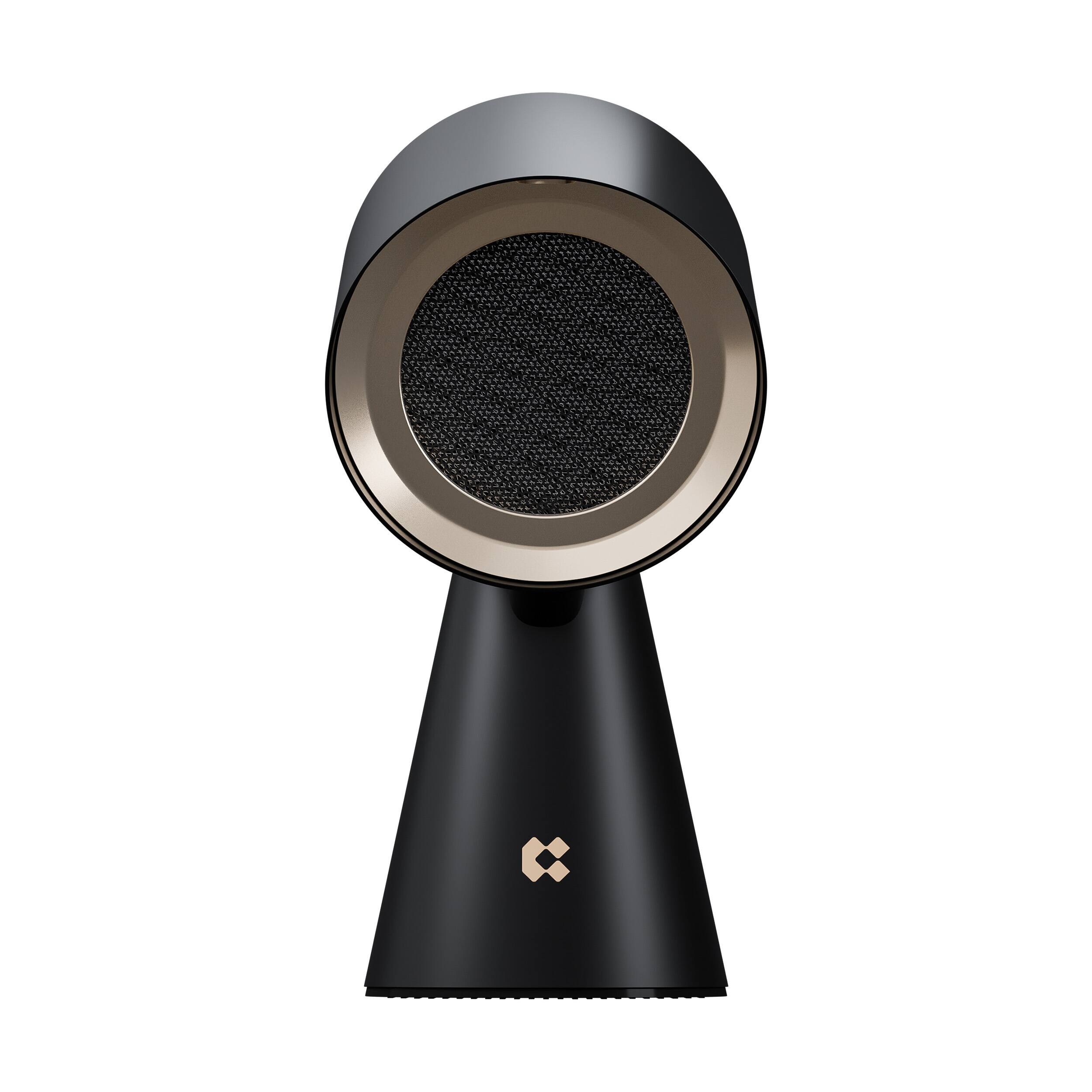 Angle. Ciarra - HOOD TO GO Portable Mini Desktop Range Hood - Shadow Noir.