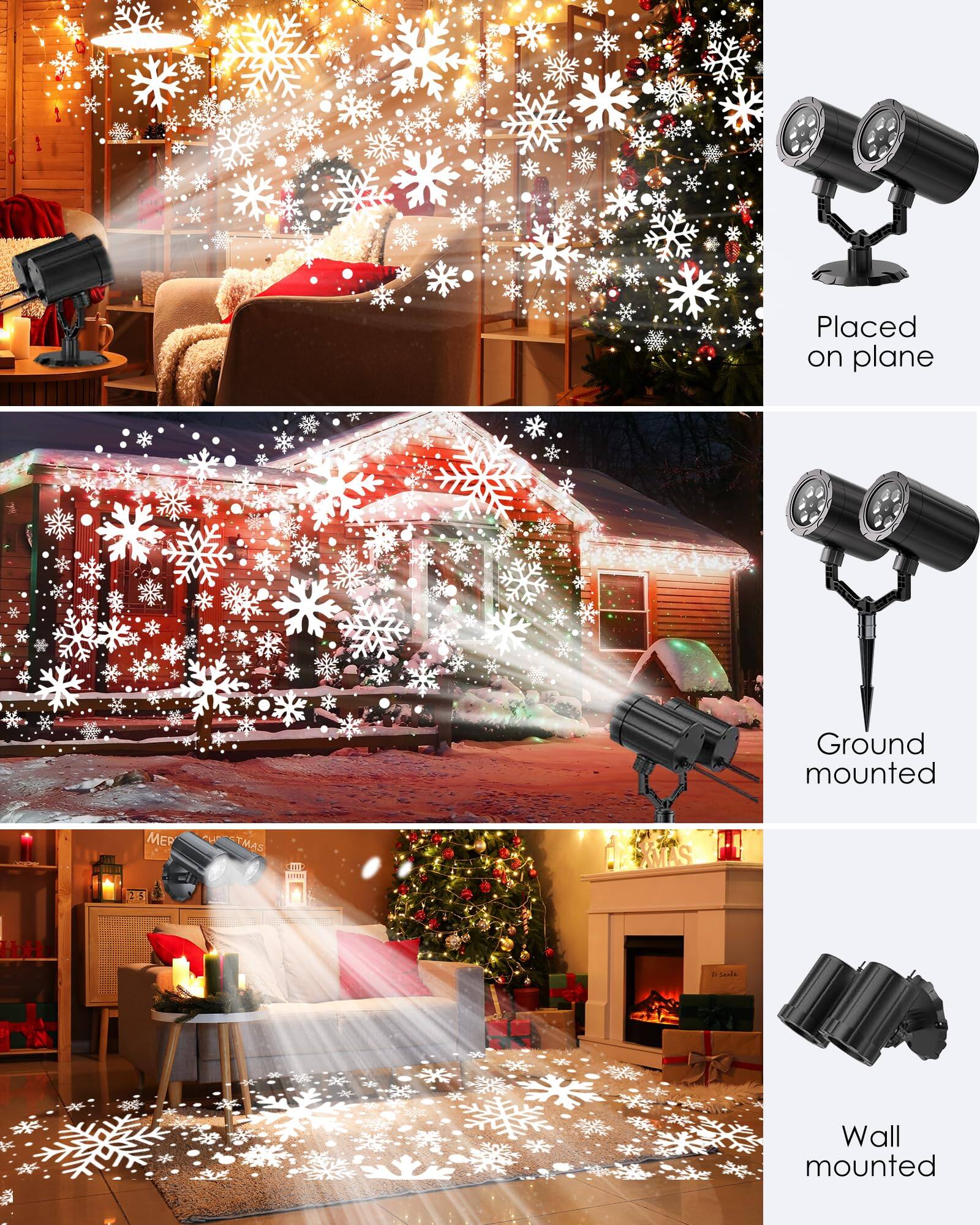 - Placed on plane
- Ground mounted
- Wall mounted