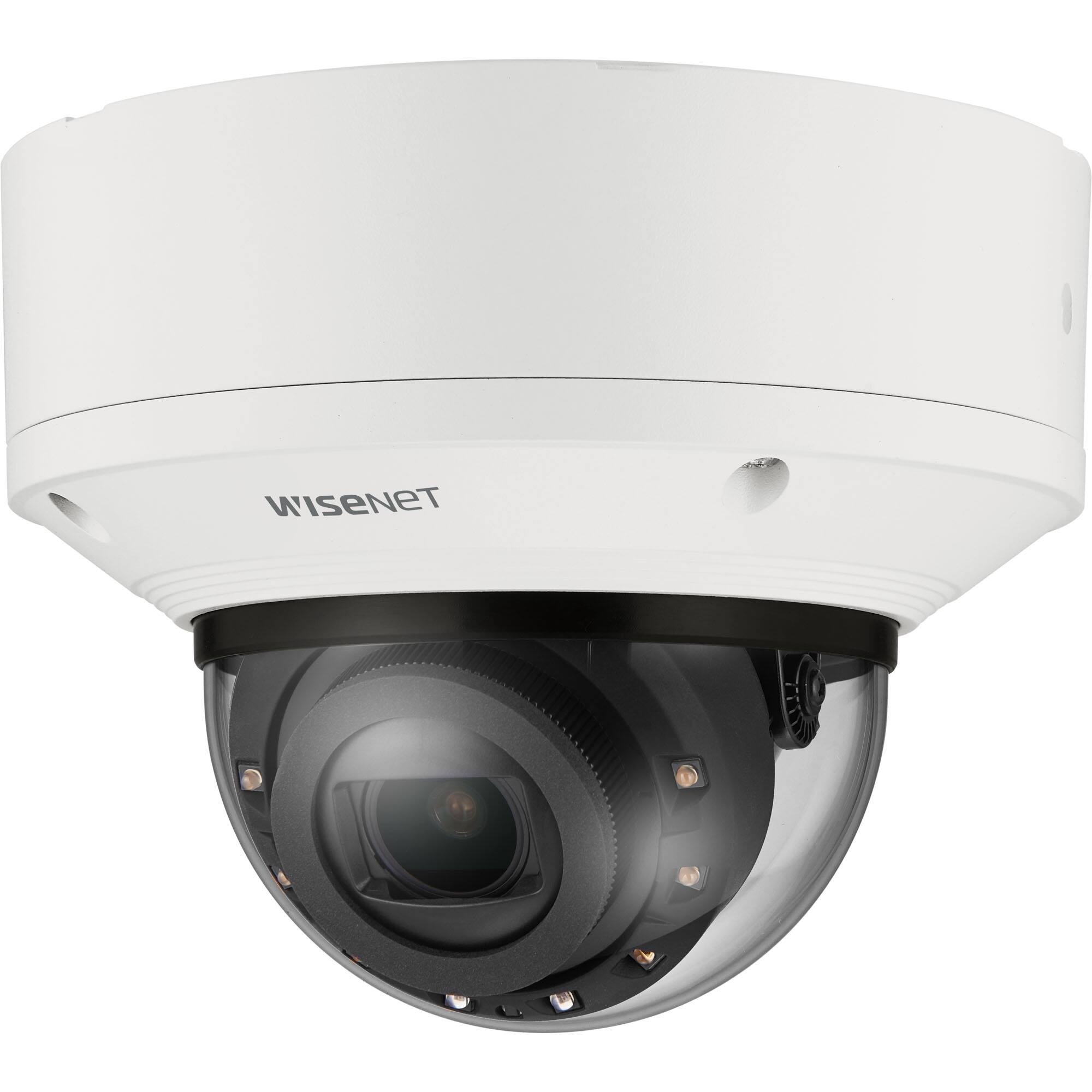 Alt View 1. Samsung - Wisenet XND-6083RV 2 Megapixel Full HD Network Camera - Color - Dome - White - 164.04 ft Infrared Night Vision - H.265 - Color.