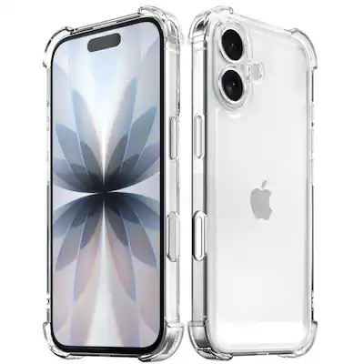 Vena - For Apple iPhone 17 Case Bump Resistant Crystal Cover, Drop Protection Back Slim Protective Phone Case - Clear Vena - For Apple iPhone 17 Case Bump Resistant Crystal Cover, Drop Protection Back Slim Protective Phone Case - Clear