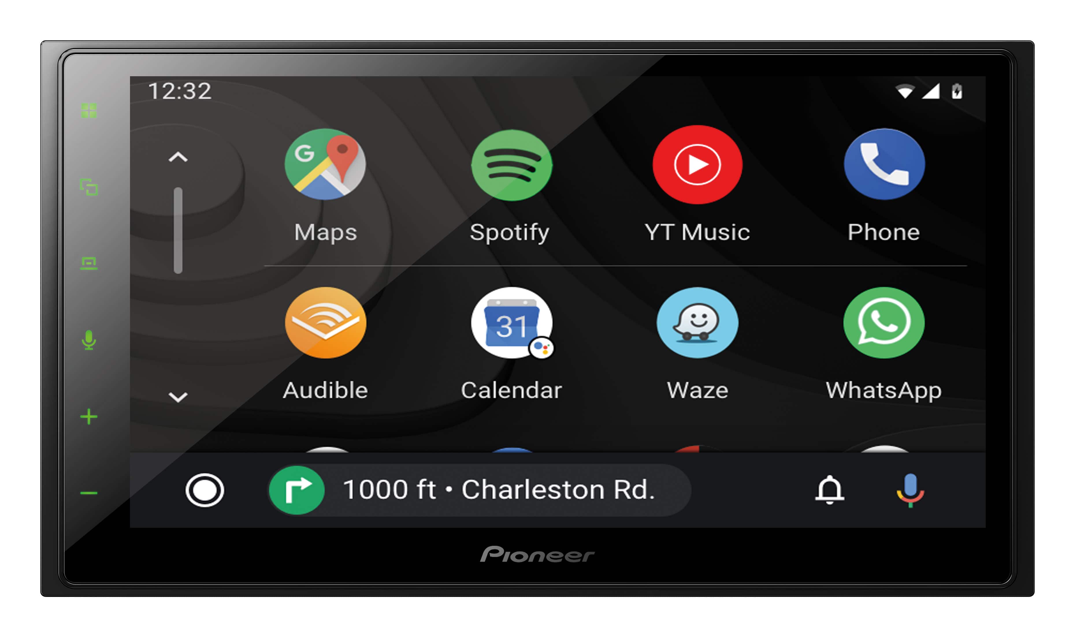 Alt View 11. Pioneer - 6.8" Android Auto and Apple CarPlay Bluetooth Digital Media (DM) Receiver - Black.