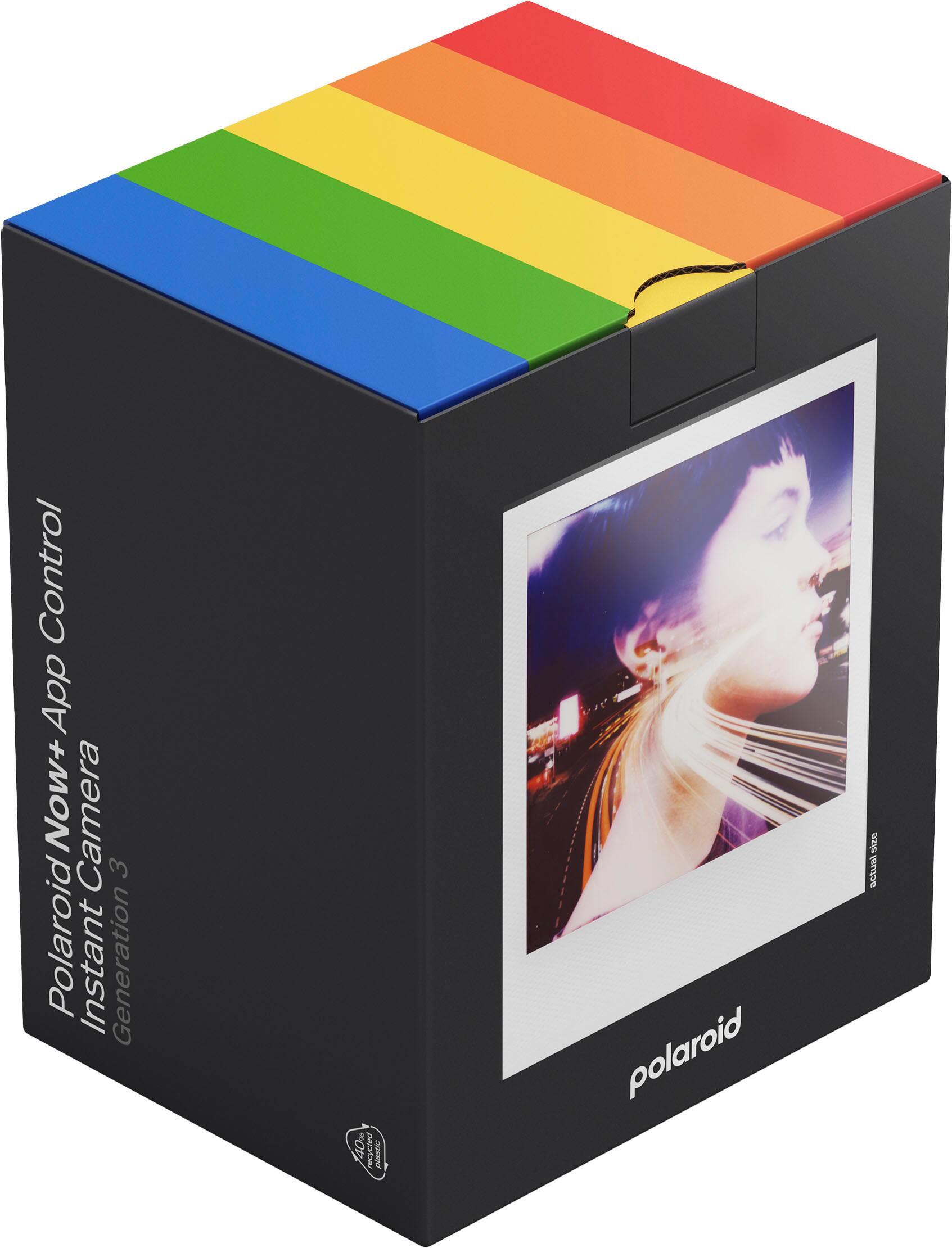 Polaroid Instant Camera Control App Now+ Camera 3 Generation 40m Recycled NARC Polaroid Sketch.