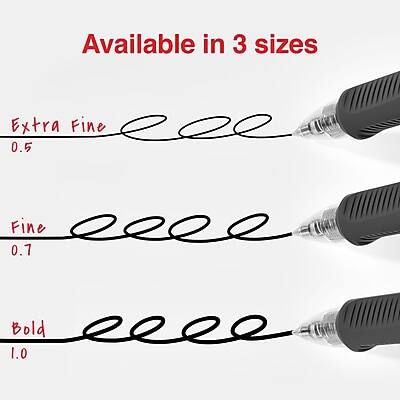 Available in 3 sizes

Extra Fine 0.5  
Fine 0.7  
Bold 1.0