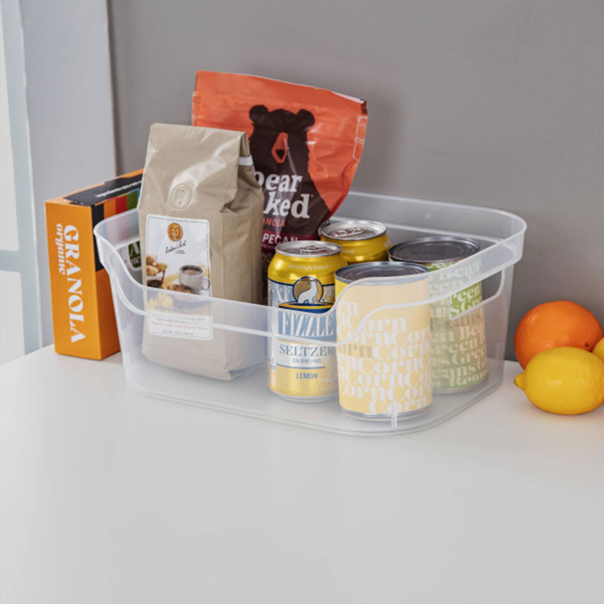 Organic Granola  
Pear Kicked Pecan  
Selzter  
Lemon  
Corn  
Grapefruit  
Lemon